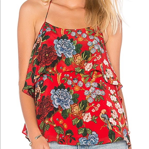 Alice + Olivia Tops - Alice & Olivia NWT Sz Sm Chinoiserie Tank